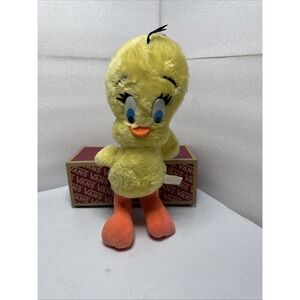 Vintage 14" Tweety Bird 1971 Warner Bros Talking Pull Cord Working Collectible‎